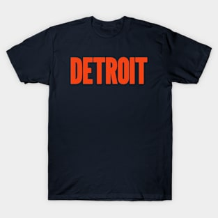 Detroit Orange Mode T-Shirt